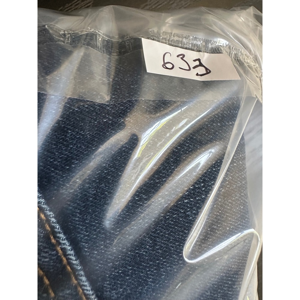 Lucky Brand 410 Athletic Slim Jeans Mens 36x32 Dark Wash Blue Denim Pants - Picture 9 of 9